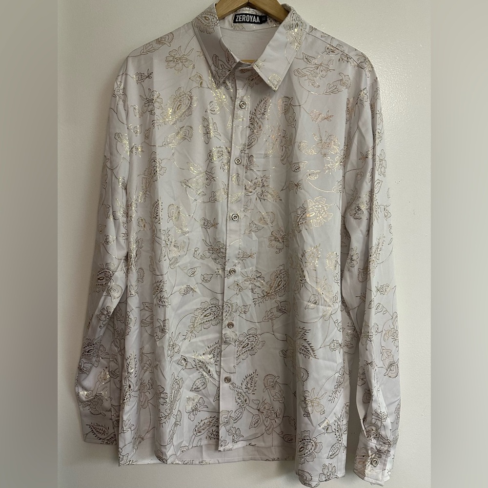 Elegant Floral Women's Blouse
